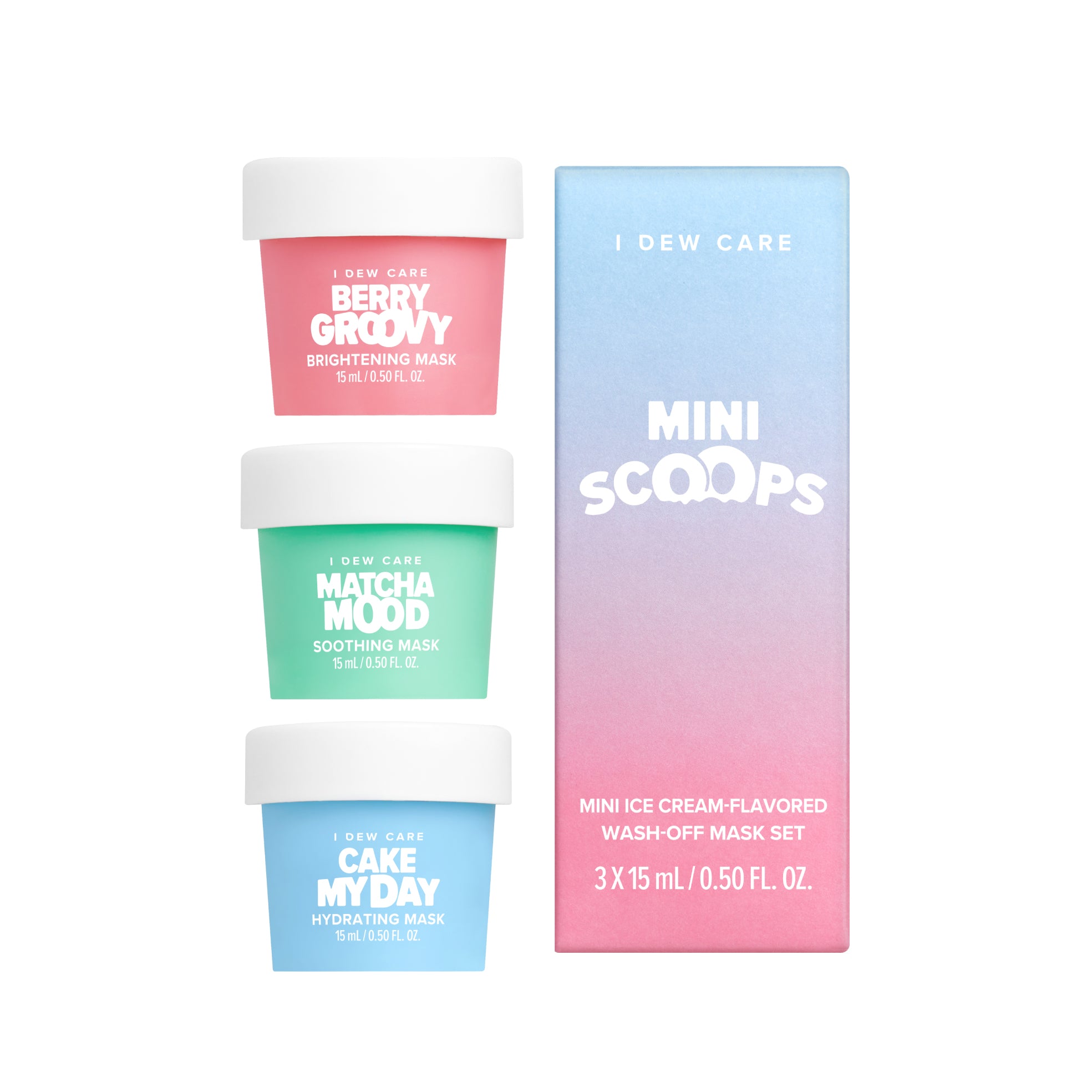 I Dew Care Mini Scoops Face Mask Set