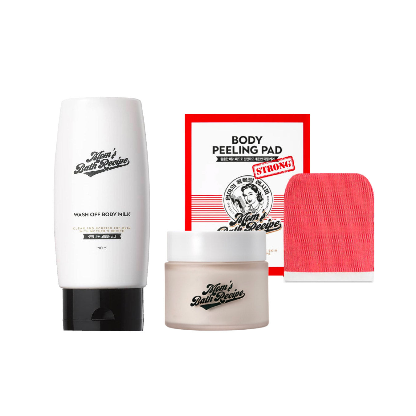 Mom’s Bath Moisturizing & 	Extra Exfoliation Bundle