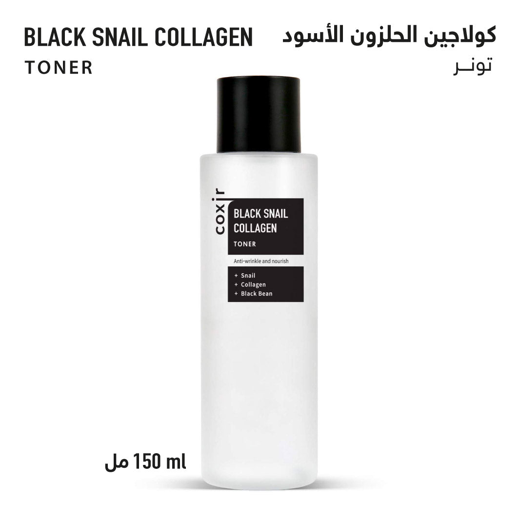 Coxir Black Snail Collagen Toner - 150 ml