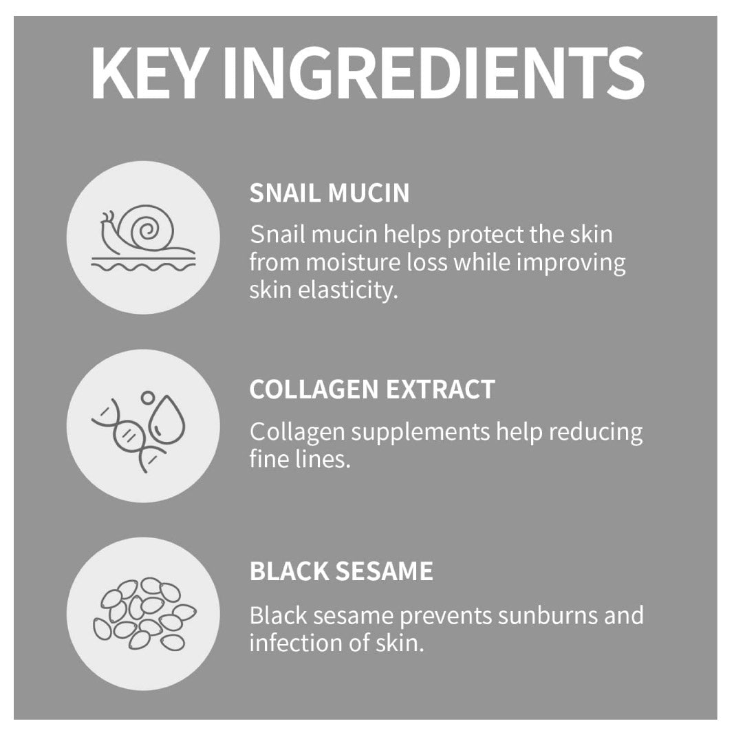 Coxir Black Snail Collagen Emulsion - 100 ml